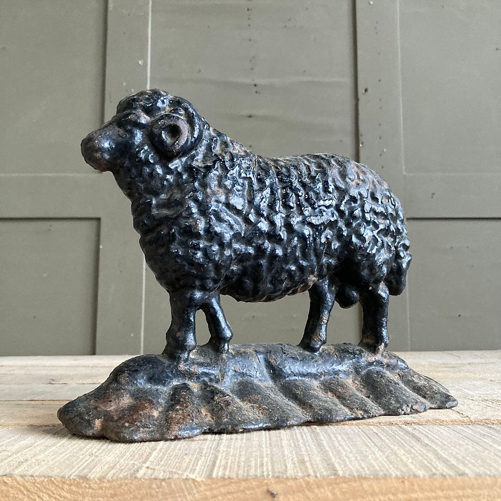 Thumbnail: SOLD - Victorian sheep ram doorstop