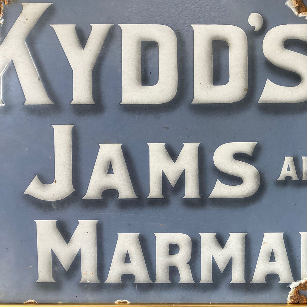 Thumbnail: NOW SOLD - Vintage enamel sign - Kydd's Marmalade