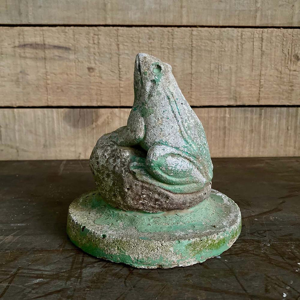 Thumbnail: SOLD - Small stone frog - No.2