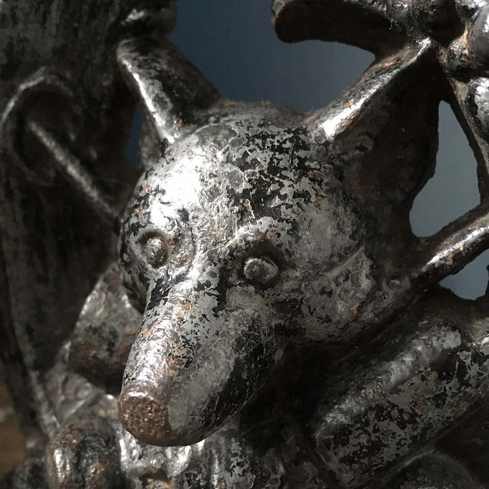 Thumbnail: NOW SOLD - Victorian cast iron doorstop / porter - fox