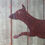 Thumbnail: SOLD - Antique folk art fox weathervane
