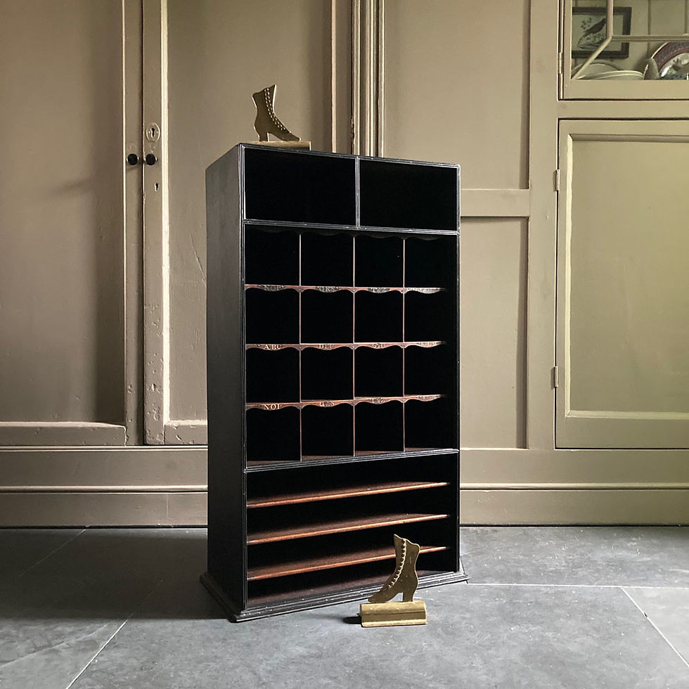 Thumbnail: SOLD  - Victorian pigeon hole shelf cabinet