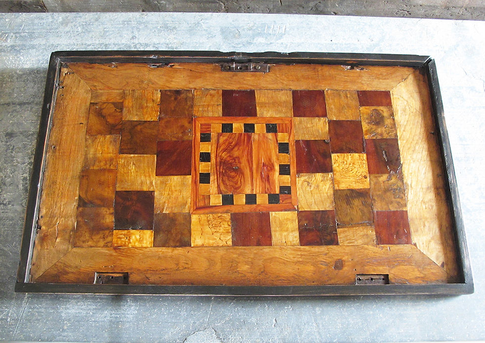 Thumbnail: NOW SOLD - Antique wood veneers sampler