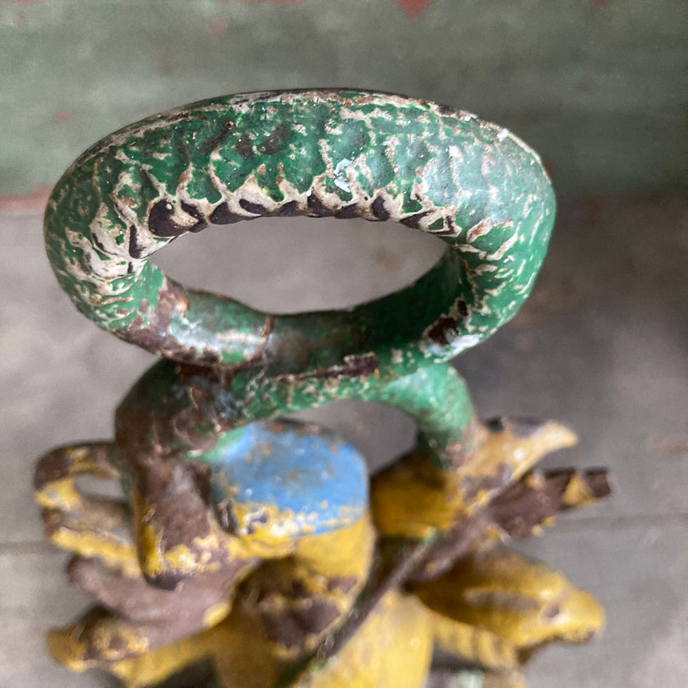 Thumbnail: SOLD - 19th c. cast iron eagle doorstop