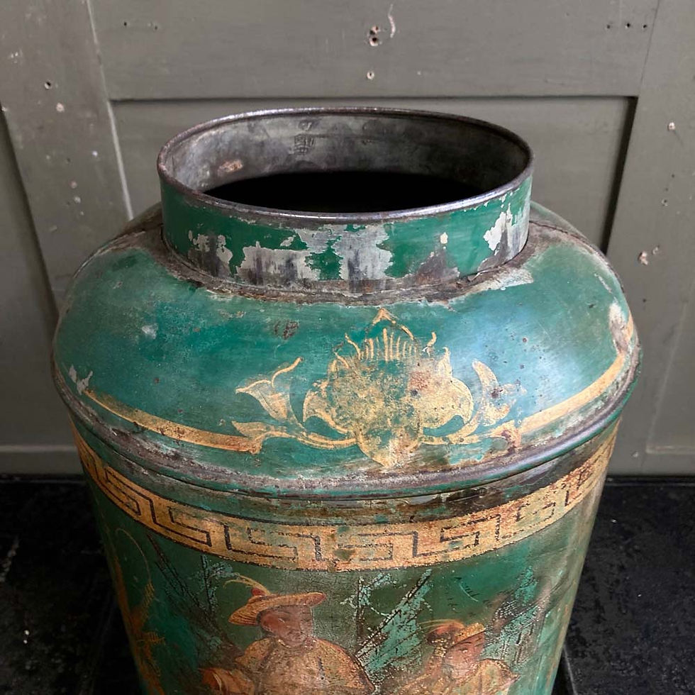 Thumbnail: SOLD - Antique grocer's tea canister