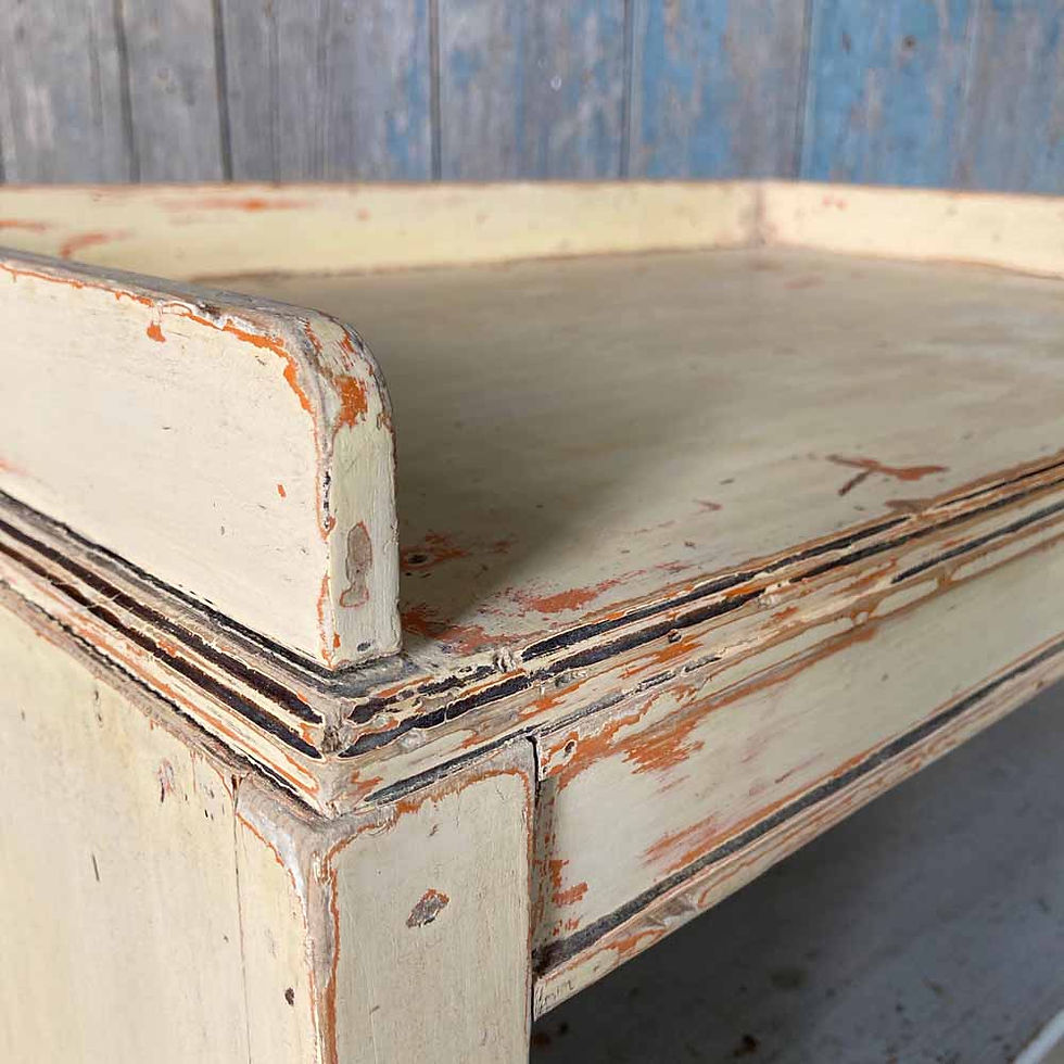Thumbnail: SOLD - 19th century painted pine washstand