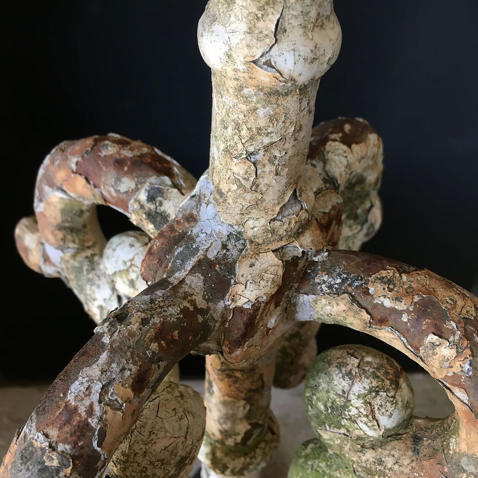 Thumbnail: NOW SOLD - Victorian cast iron finial