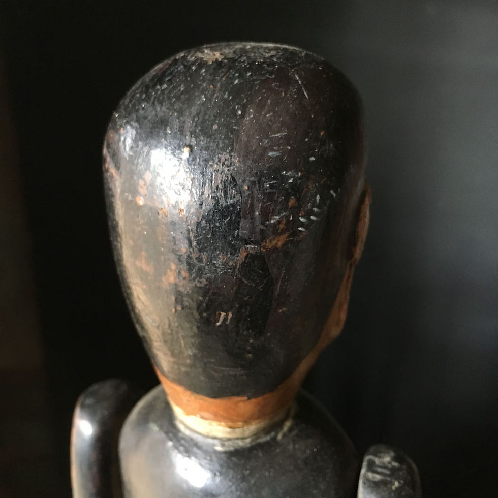 Thumbnail: NOW SOLD - Vintage wooden folk art jig doll