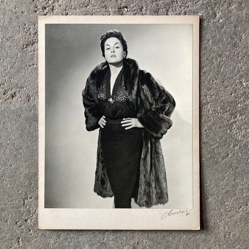 Thumbnail: SOLD - Vintage photographic fashion plates