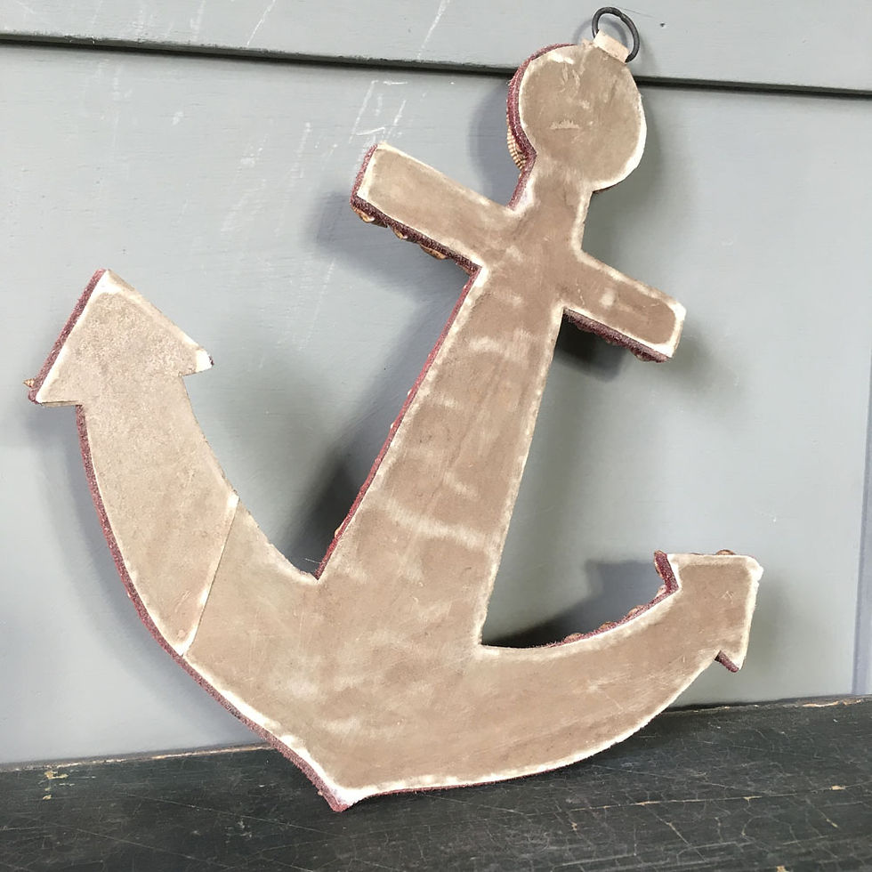 Thumbnail: NOW SOLD - Vintage shellwork anchor