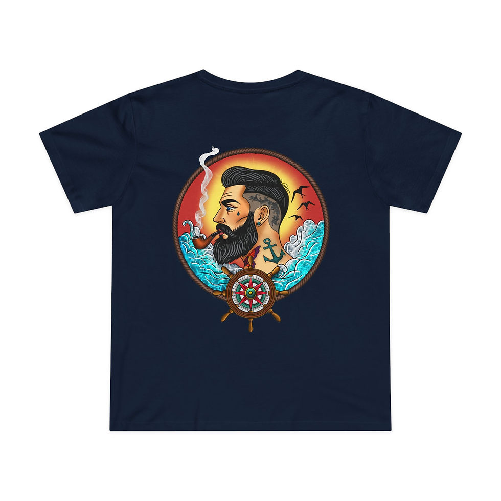 Thumbnail: "Sailor Boy" | Tattooed Nun Lifestyle T Shirt (Womens)