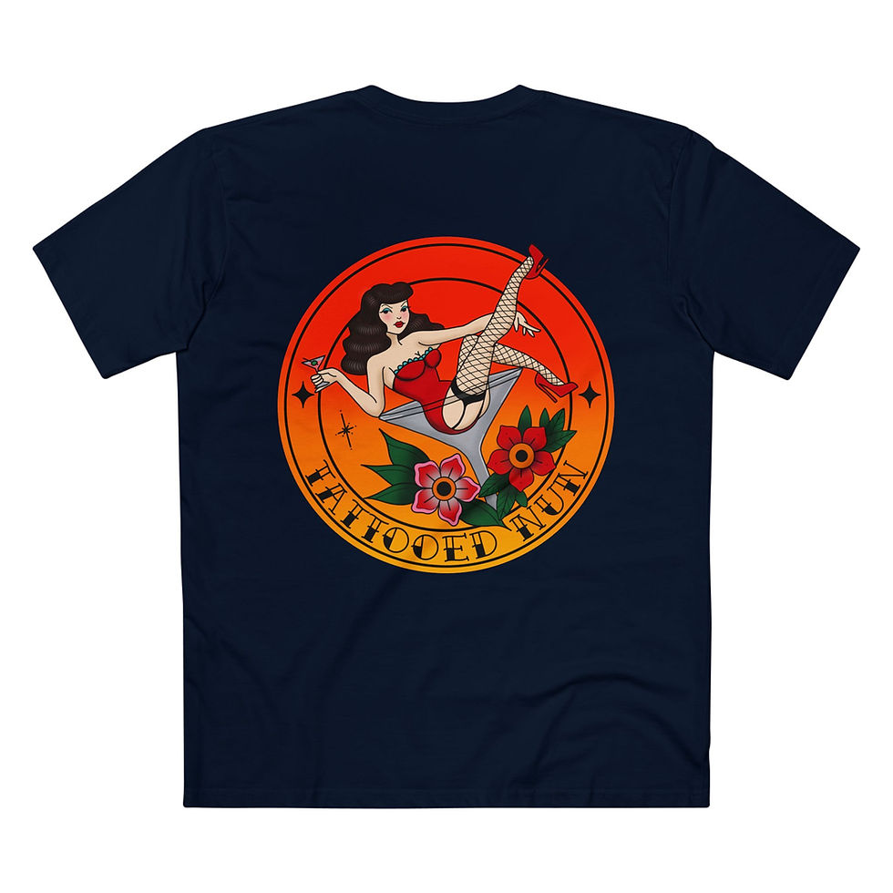 Thumbnail: "Man's Ruin" | Tattooed Nun Lifestyle T Shirt (Mens)