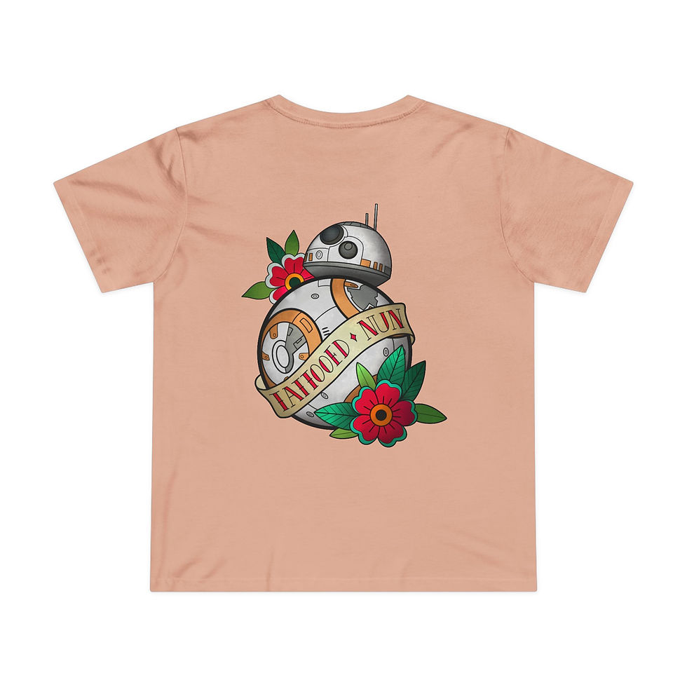 Thumbnail: "Keep on Rollin" | Tattooed Nun Lifestyle T Shirt (Womens)