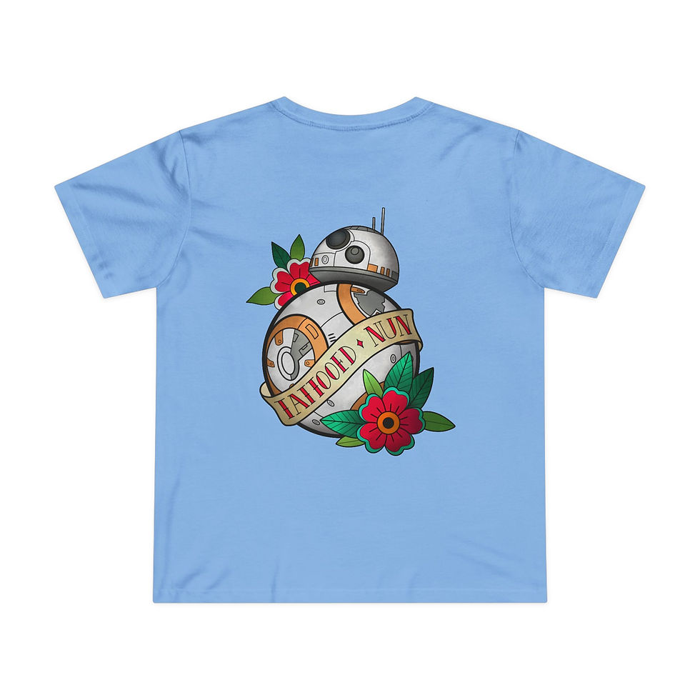 Thumbnail: "Keep on Rollin" | Tattooed Nun Lifestyle T Shirt (Womens)