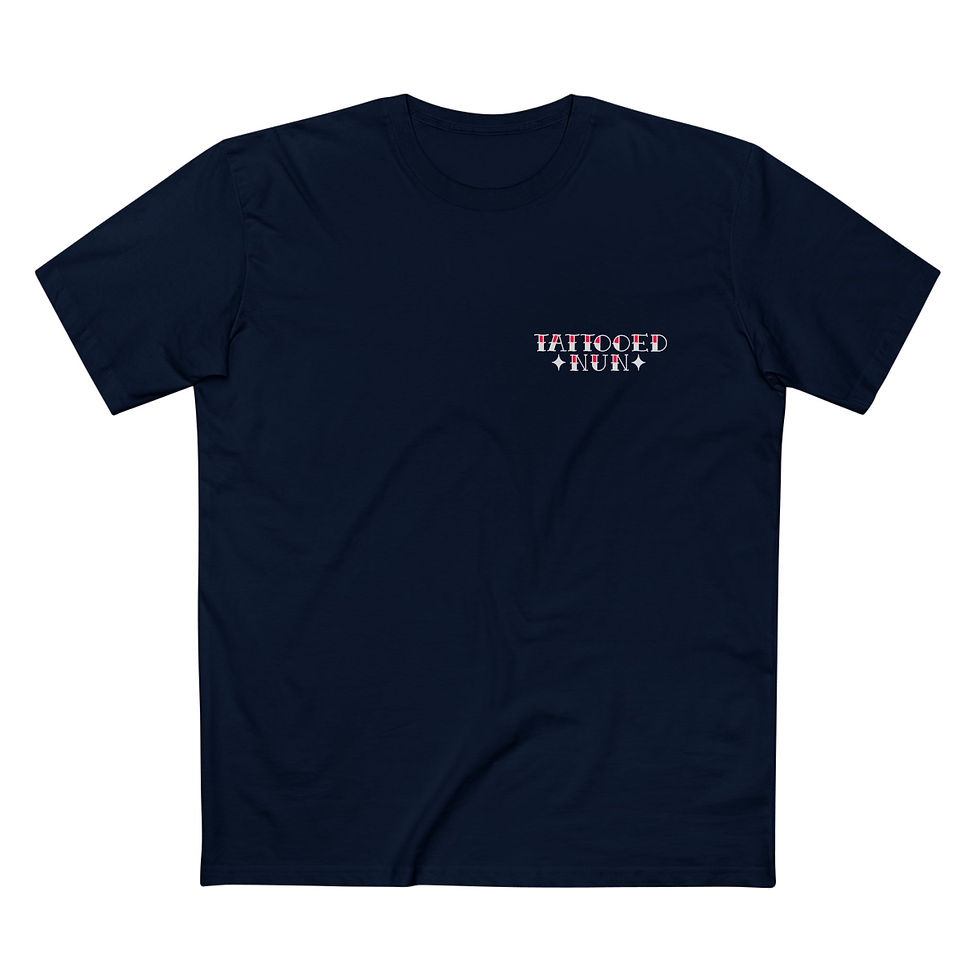 Thumbnail: "Keep on Rollin, Twin Moons" | Tattooed Nun Lifestyle T Shirt (Mens)
