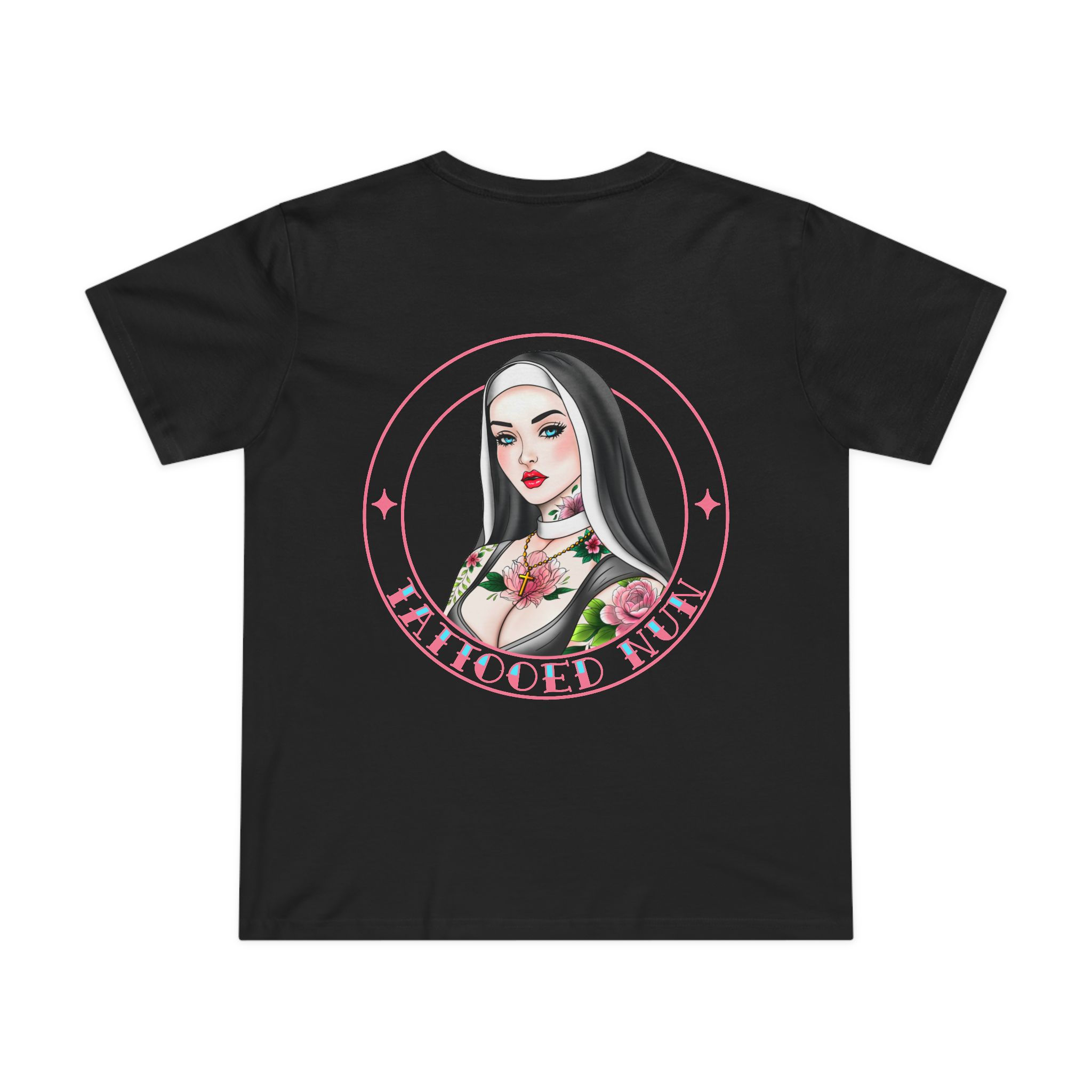 "Pinky" | Tattooed Nun Lifestyle T Shirt (Womens)