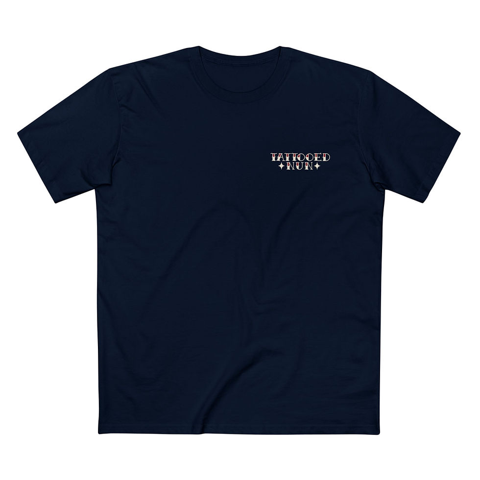 Thumbnail: "Eyes Wide Open" | Tattooed Nun Lifestyle T-Shirt (Mens)