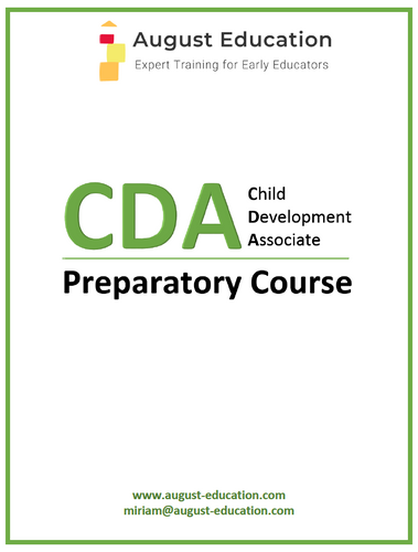 CDA Prep Course for Center Child Care Providers | August