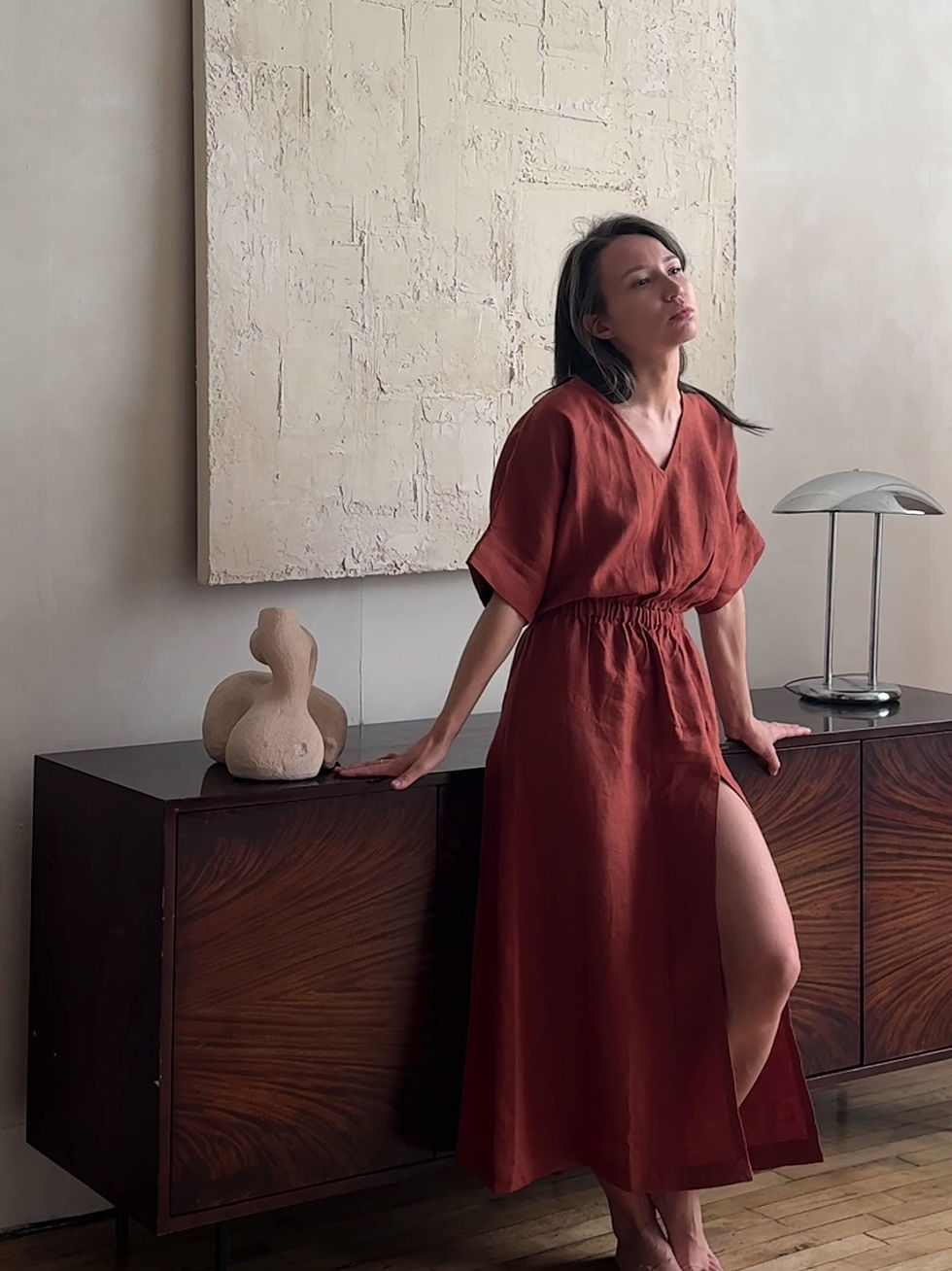 Thumbnail: SKYE Linen Dress