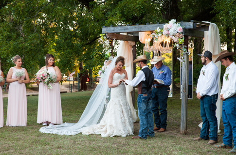 Northeast Texas Summer Wedding at Wildernest Ranch in Naples, TX