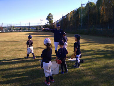 【野塩キッズ】内山グラウンドで出張練習