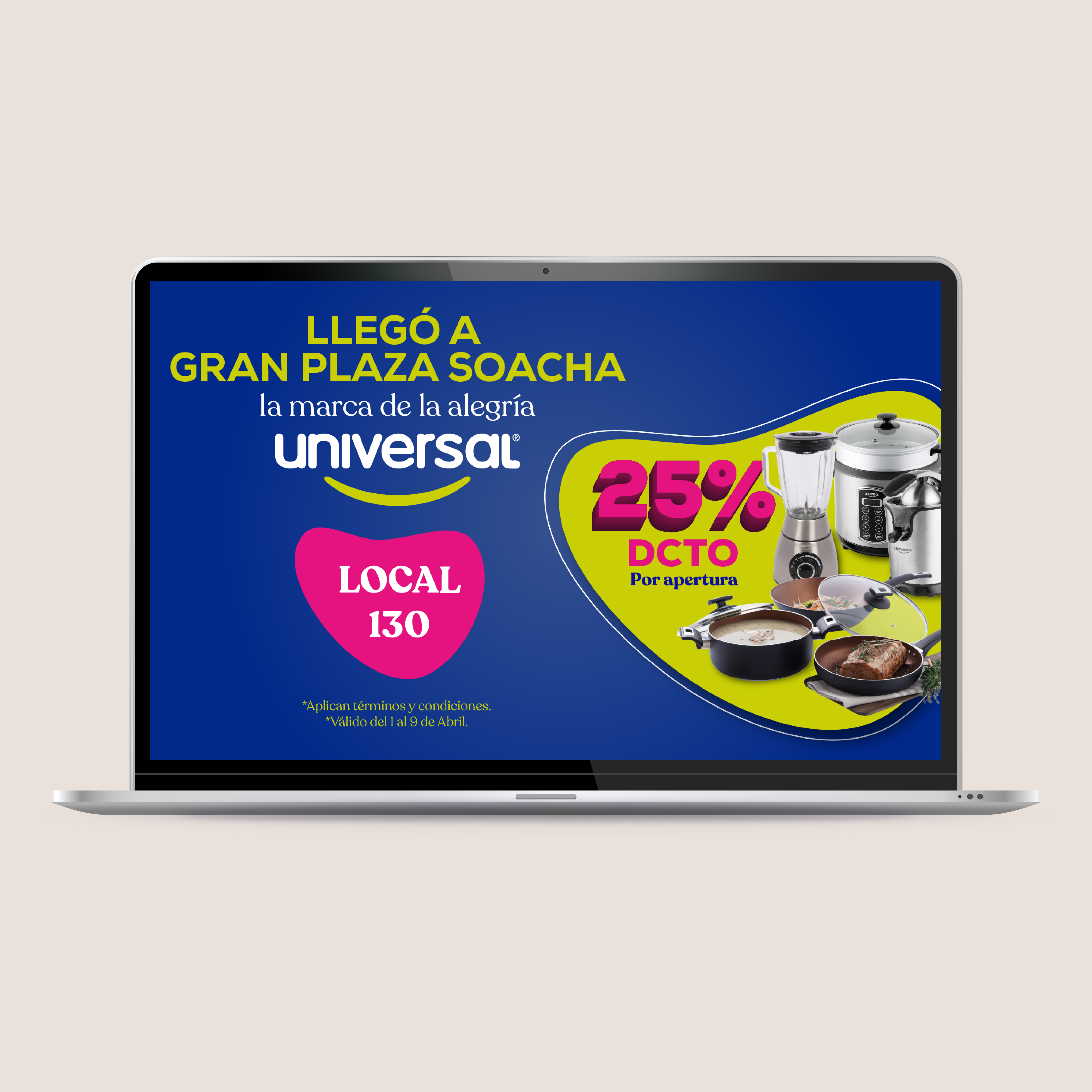 pantalla de apertura pdv Soacha