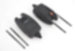 Thumbnail: 4 x Carp Bite Alarms & Receiver set, case, batts, jacks, snag bars, LED's