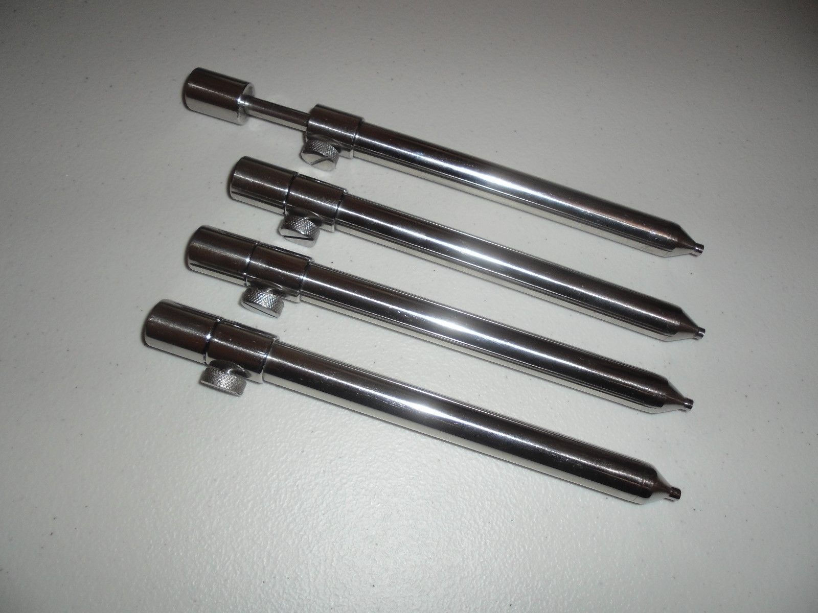 4 x 16mm diameter Stainless Steel Banksticks / Goal post 20-30 cm. Carp, Coarse
