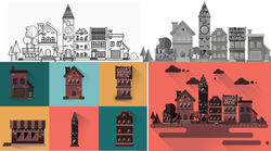Illustration Buildings