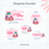 Miniatura: Kit de etiquetas escolares com tema unicórnio cute, perfeito para organização e identificação na volta às aulas