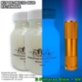 KIT 2 pinturas Estándar +1 lampara UV