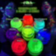 Kit 6 maquillajes NEON y 2 GLOW