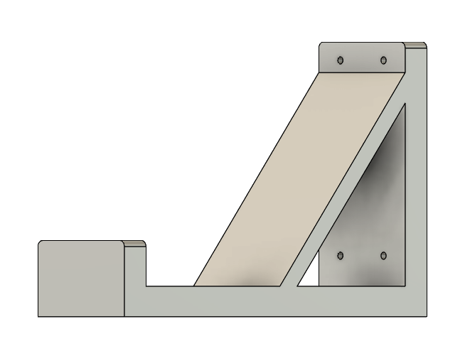 After adding the holes