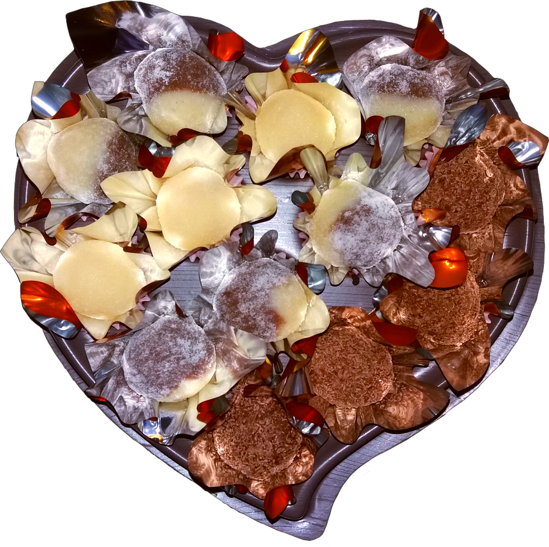 Chocolate de Cacau Puro Orgânico Peruano, Cacau Branco e Dois Amores