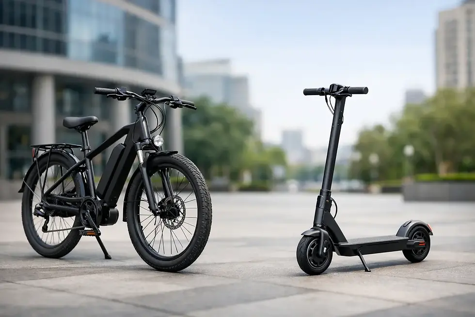 Ebike Versus Scooter for Your Daily Ride