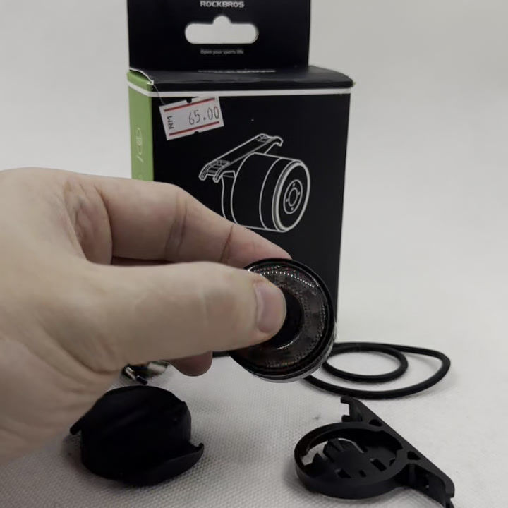 Thumbnail: Rockbros Rear Light Samurai Q1 [Bright, Color Changing, Brake Light]