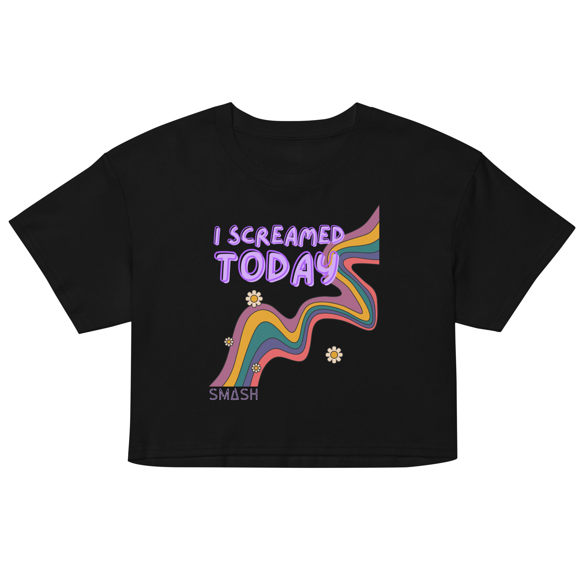 I Screamed Crop Tee