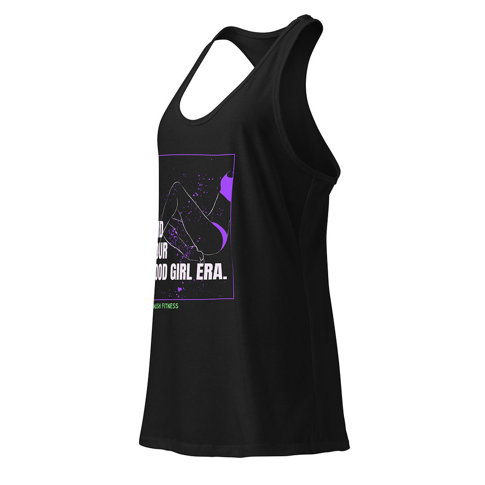 Thumbnail: Good Girl Era Fitted Racerback Tank