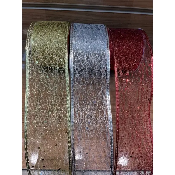 Fita para Laço decoraração de natal DIY fácil e rápido