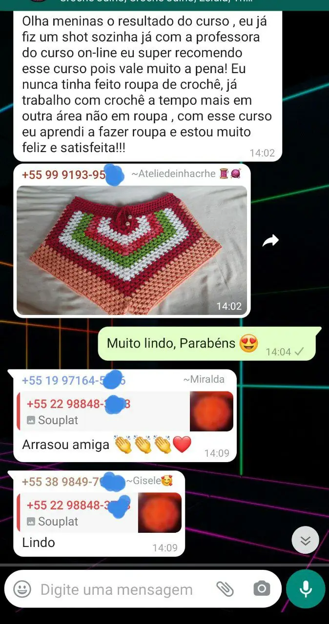 O curso A arte do crochê vale a pena, é bom, funciona. Aprenda crochê do básico ao avançado com vídeos aula passo a passo e 1000 receitas.