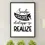 Miniatura: Arte Digital Imagem para Quadro Decorativo para Imprimir e decorar com frase Sonhe Acredite Dedique-se Realize Preto e Branco