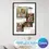 Miniatura: Arte Digital Imagem para Quadro Personalizado com fotos Presente de Dia das Mães para imprimir Template Canva Editável Mamãe
