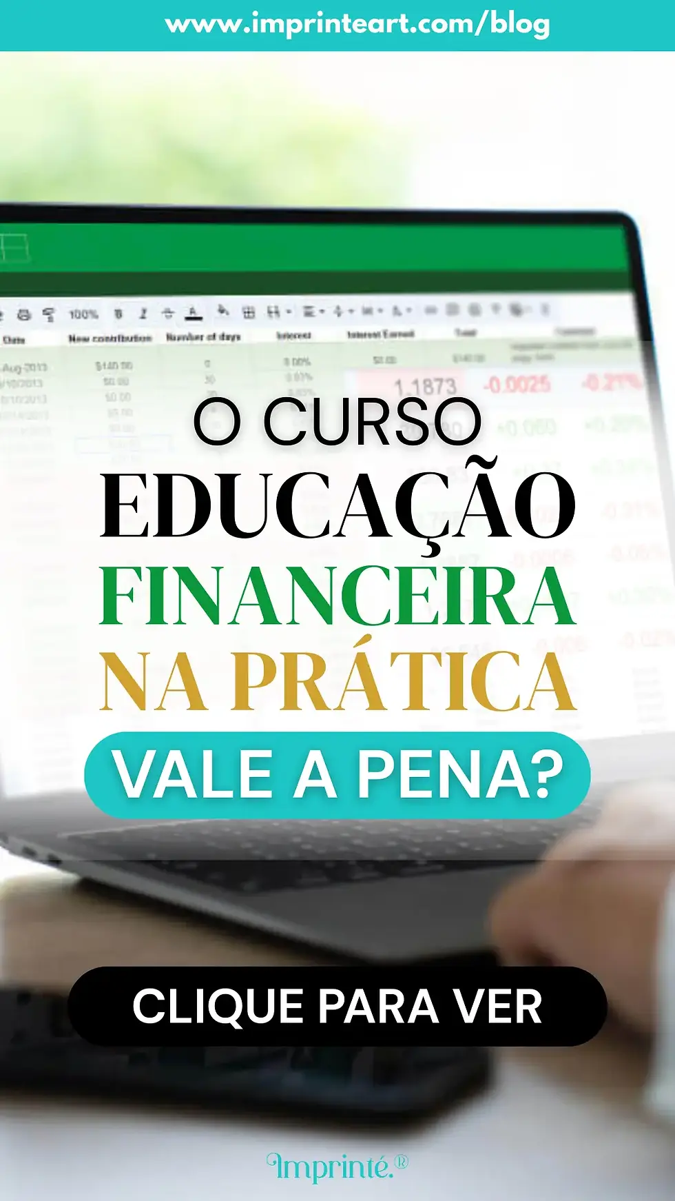 Curso Educação Financeira na Prática vale a pena? A melhor planilha financeira para planejar o seu dinheiro como ficar rico controlar o dinheiro não gastar ganhar mais renda extra