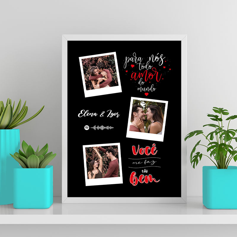 Miniatura: Para nós todo amor do mundo - Você me faz tão bem - 3 fotos