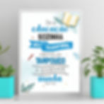 Arte Digital Imagem para Quadro Decorativo para Imprimir com frase Se a educação sozinha não transforma sem ela tampouco