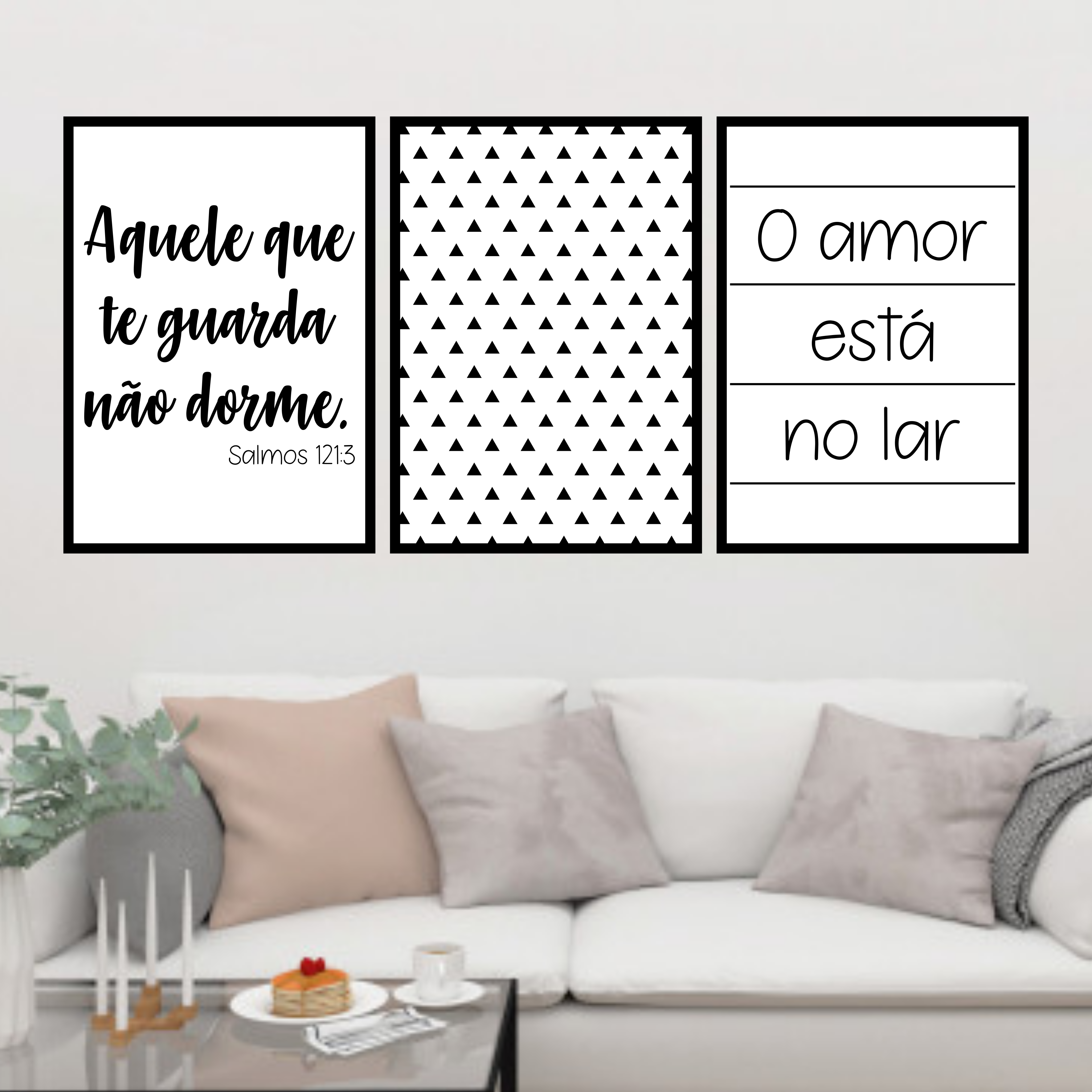 Aquele que te guarda não dorme - O Amor está no lar - Triângulos