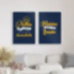 Arte Digital Imagem para Quadro decorativo católico com frase Maria Passa na Frente Acaso não sabeis que eu sou da Imaculada