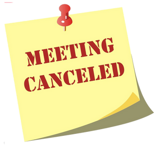 November Monthly Meeting Cancelled