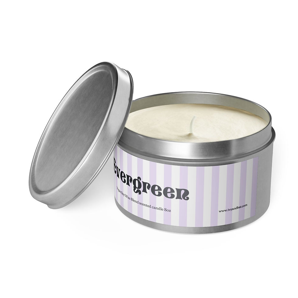 Thumbnail: Evergreen Soy Candles -  Vegan Scented Candle