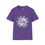 Thumbnail: Lavender Pentagram Floral T-Shirt — Ivy Bat Wiccan Witchcraft Pagan Symbol Tee